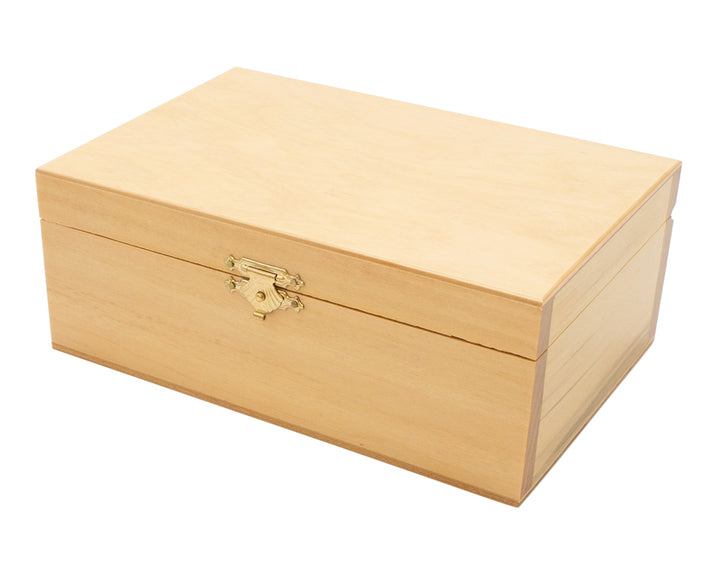 Birch Wood Chess Piece Case - Natural