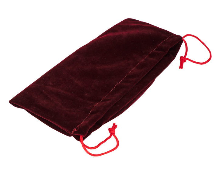 Red Drawstring Chess Piece Bag