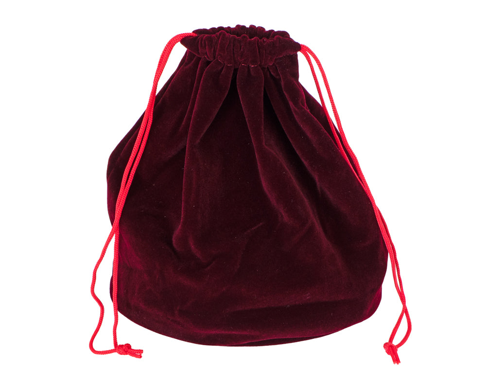 Red Draw String Chess Piece Bag - Elegant Storage Solution – ChessSets