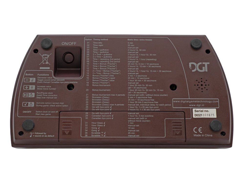 DGT 2010 Professional Digital Chess Clock