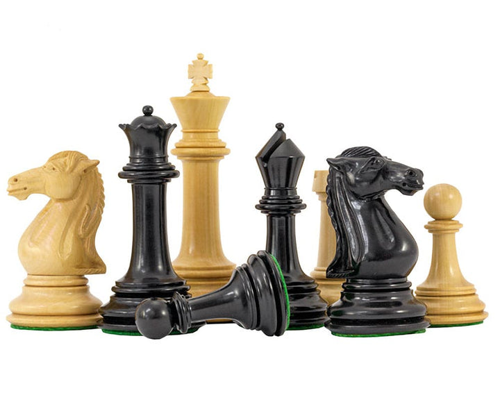 Parthenon Rosewood and Ebony Chess Set - Luxury Staunton Chess Sets